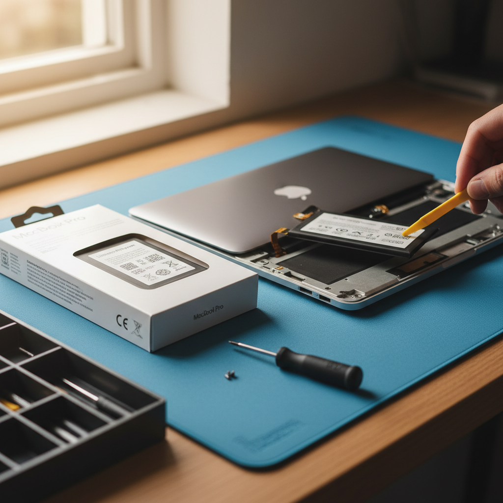 MacBook Pro laptop battery replacement service in Sawyers Gully — Newcastle NSW 2326