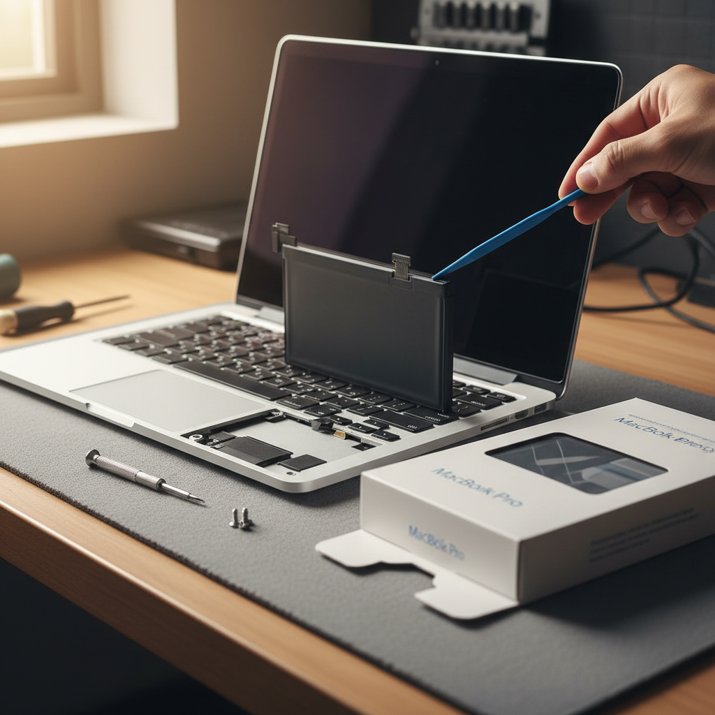 MacBook Pro laptop battery replacement service in Seaford Meadows — Adelaide SA 5169