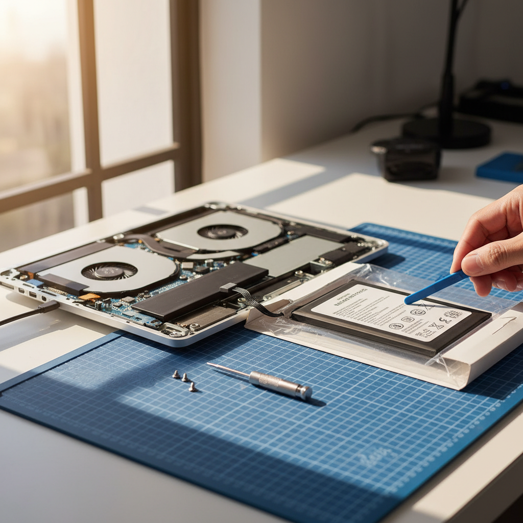 MacBook Pro laptop battery replacement service in Seaham — Newcastle NSW 2324