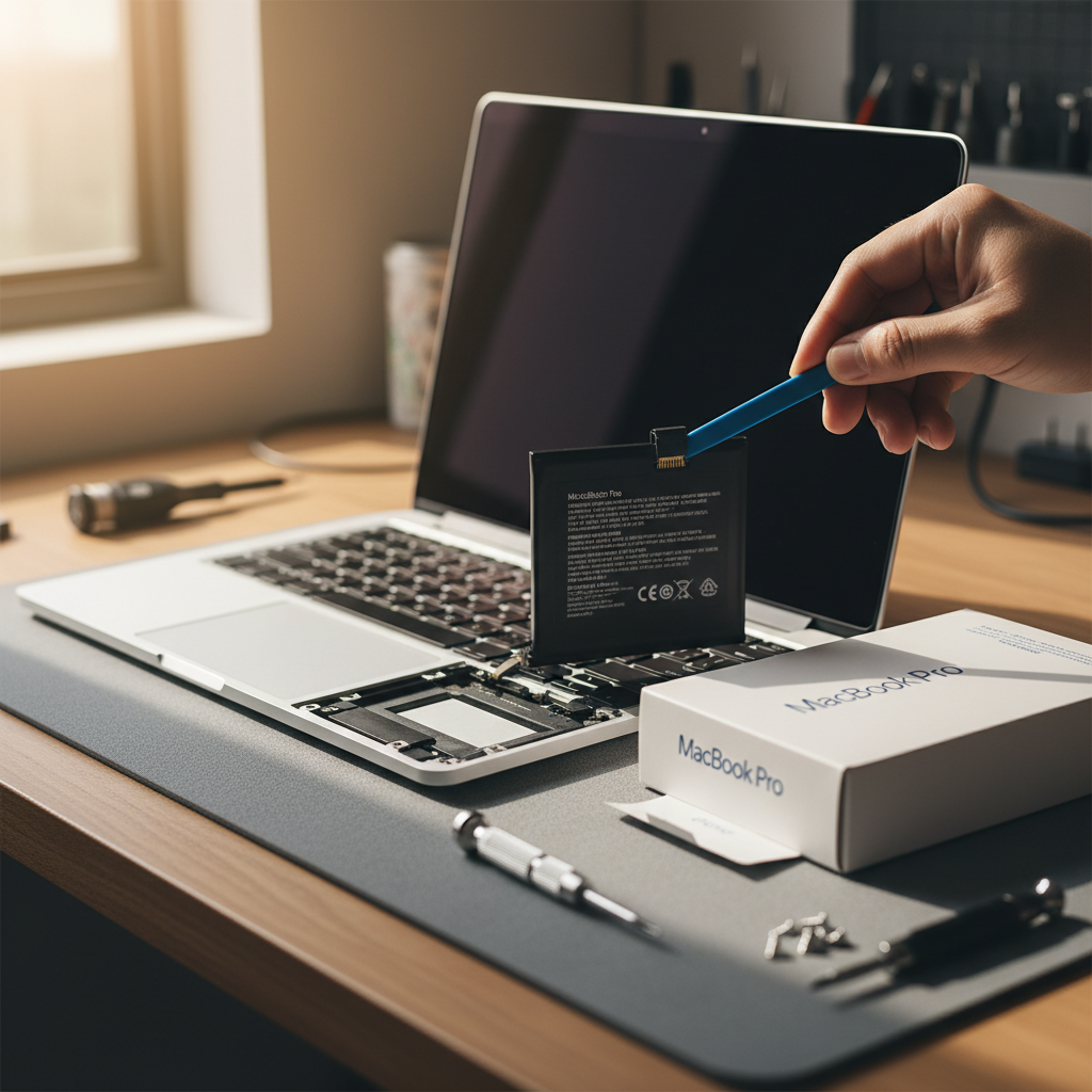MacBook Pro laptop battery replacement service in Seahampton — Newcastle NSW 2286