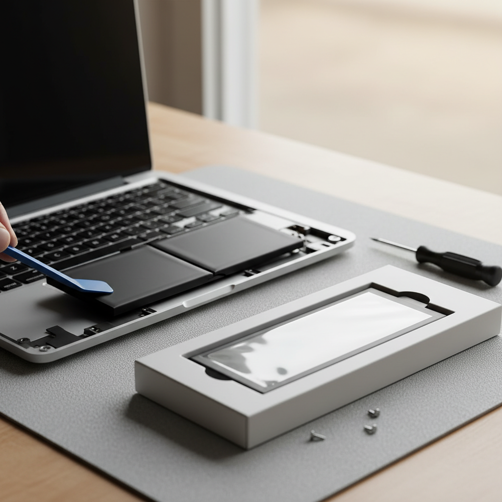 MacBook Pro laptop battery replacement service in South Hobart — TAS 7004