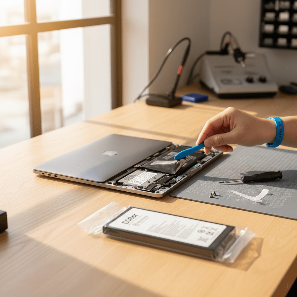 MacBook Pro laptop battery replacement service in St Morris — Adelaide SA 5068