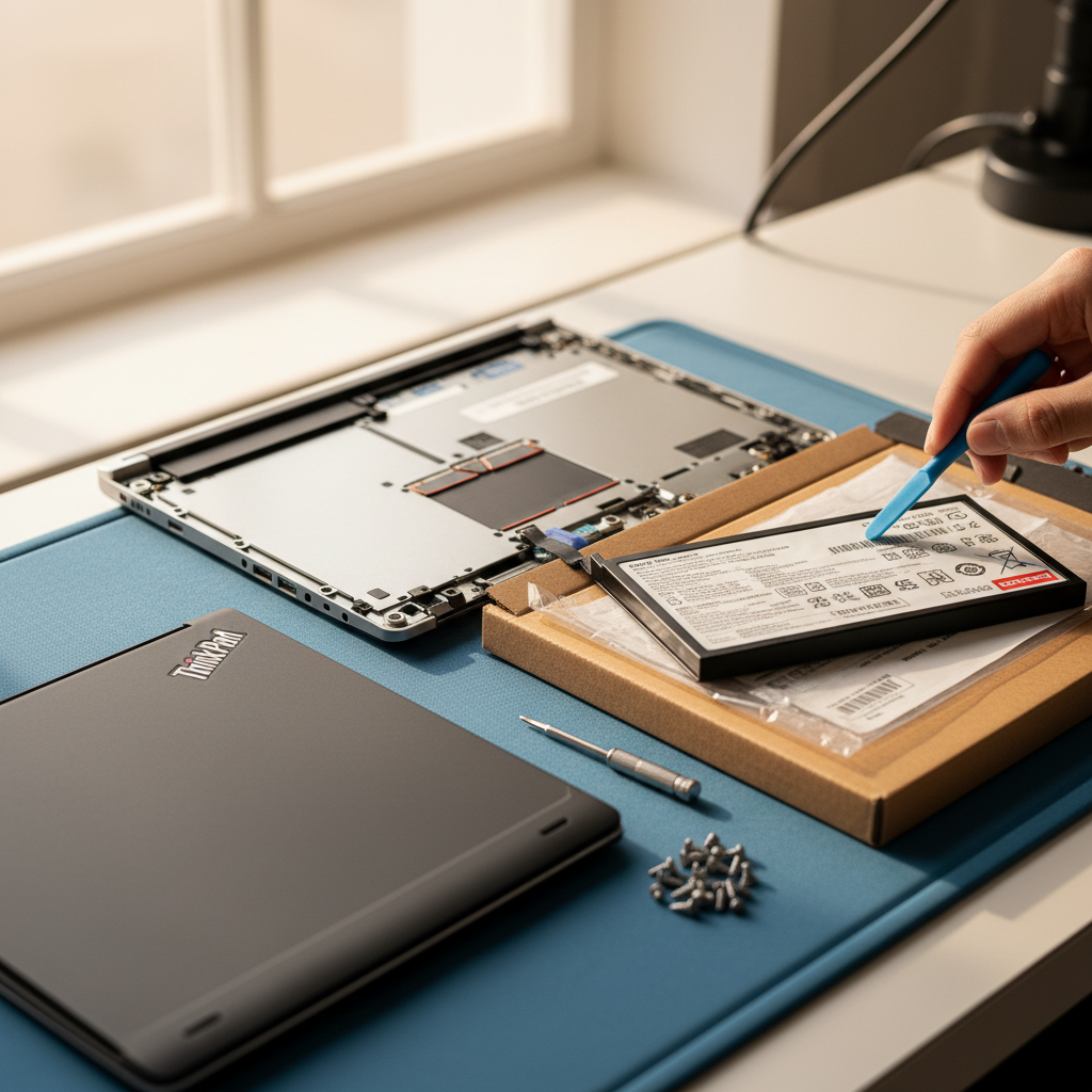 Lenovo ThinkPad laptop battery replacement service in Swan Bay — Newcastle NSW 2324