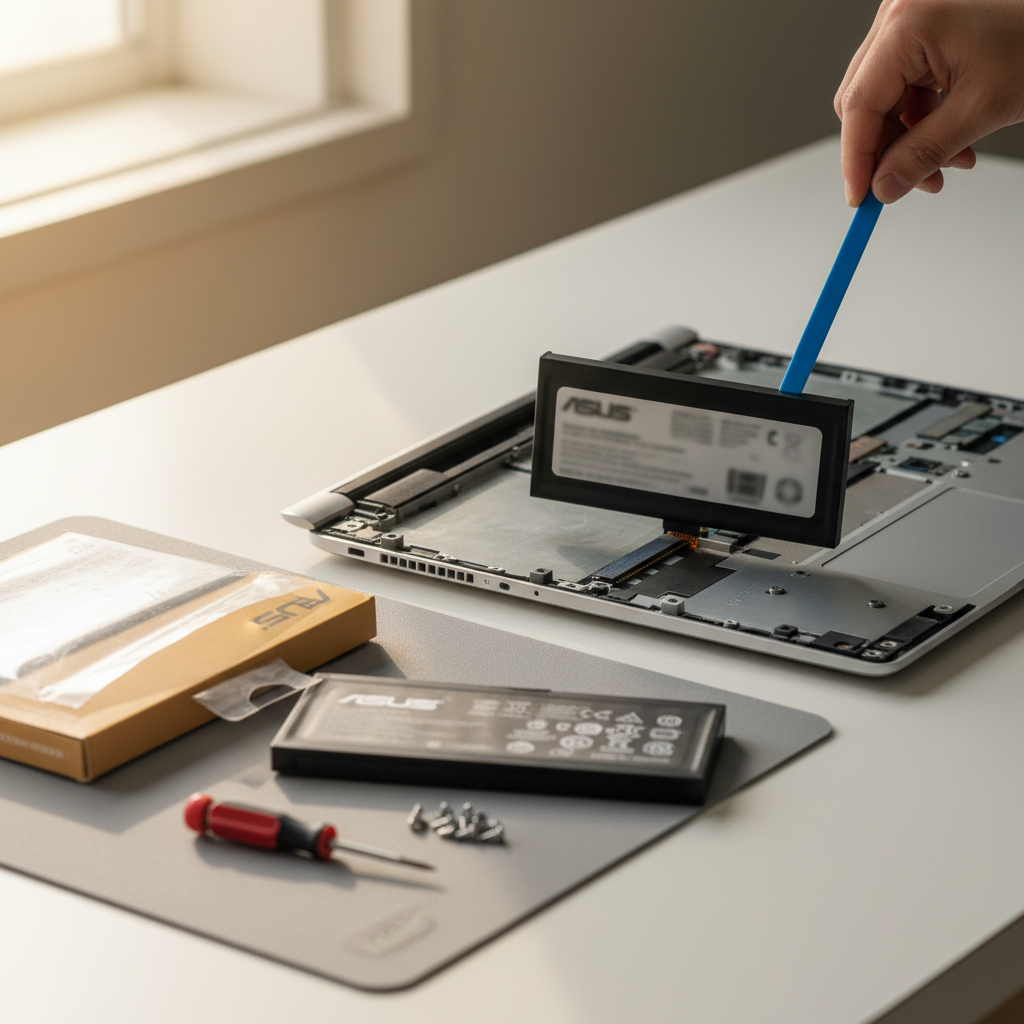 ASUS laptop battery replacement service in Tanilba Bay — Newcastle NSW 2319