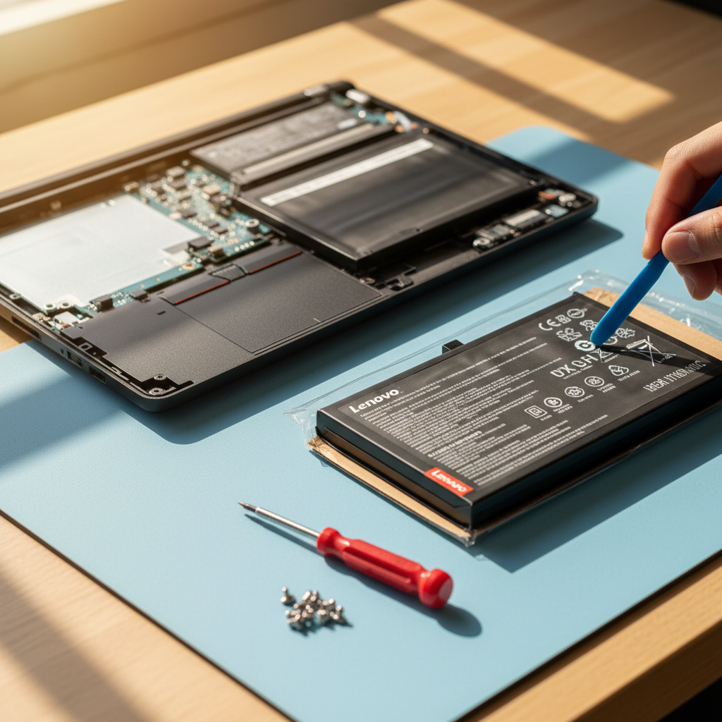 Lenovo ThinkPad laptop battery replacement service in Tea Tree — Hobart TAS 7017