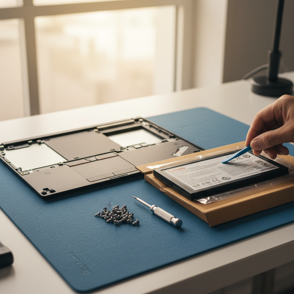 Lenovo ThinkPad laptop battery replacement service in The Hill — Newcastle NSW 2300
