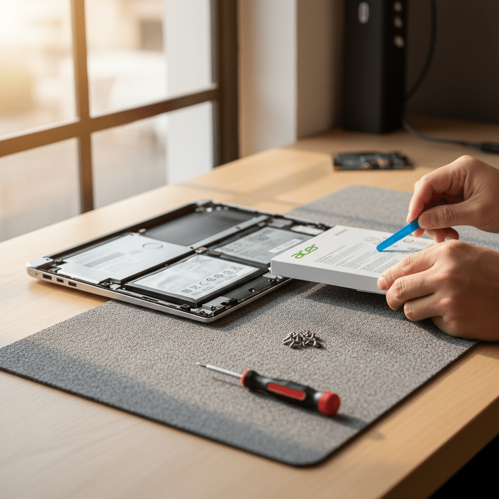 Acer laptop battery replacement service in The Range — Adelaide SA 5172