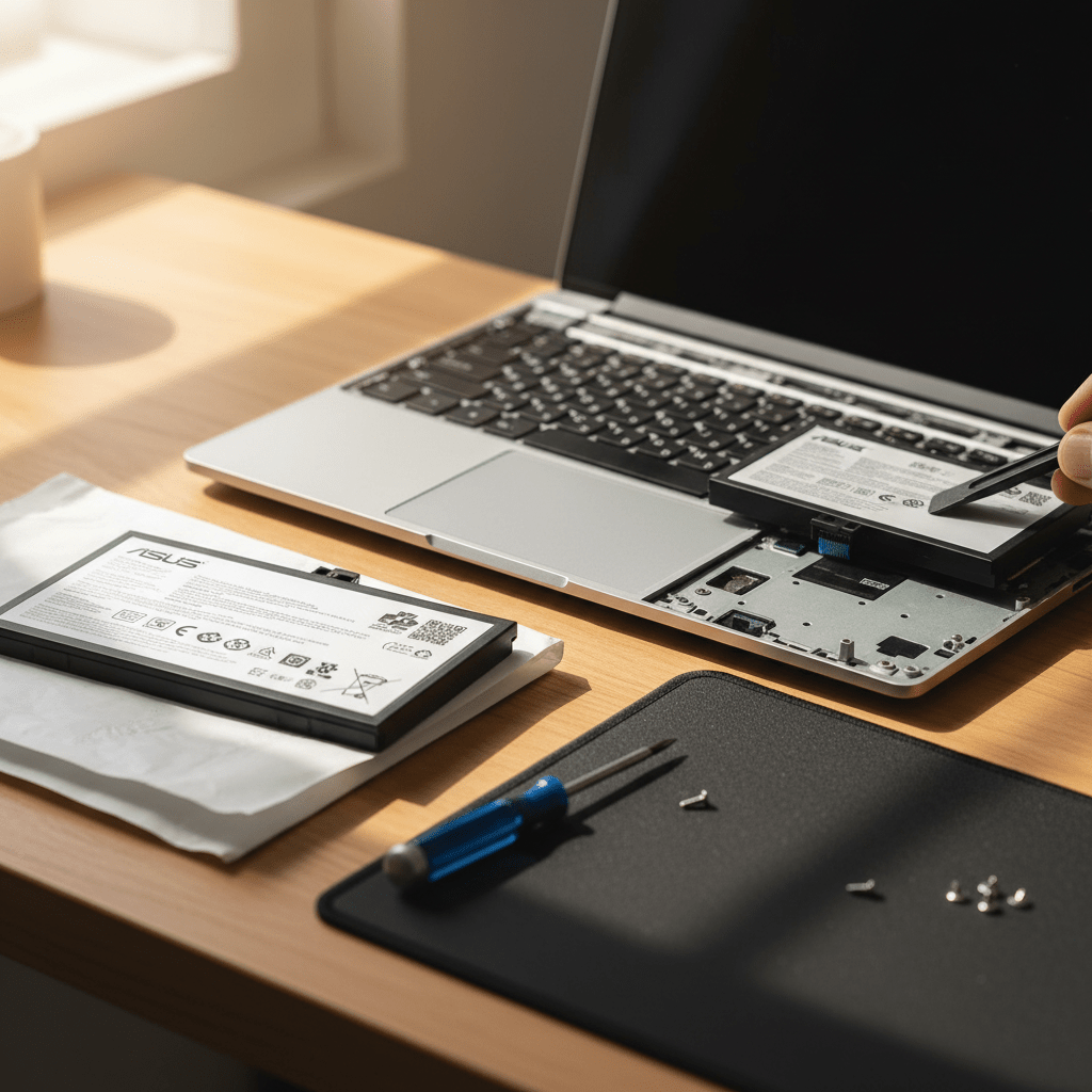 ASUS laptop battery replacement service in Tusmore — Adelaide SA 5065