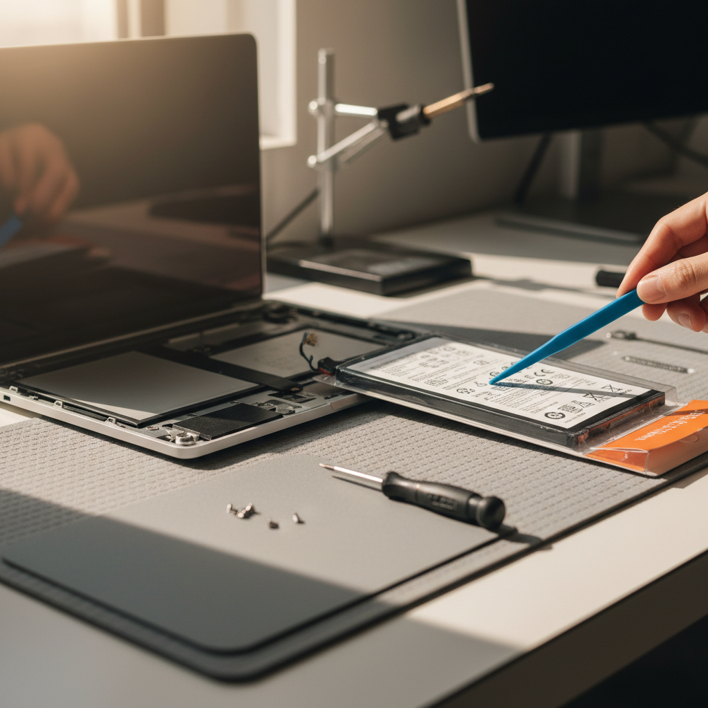 MacBook Pro laptop battery replacement service in Wallalong — Newcastle NSW 2320