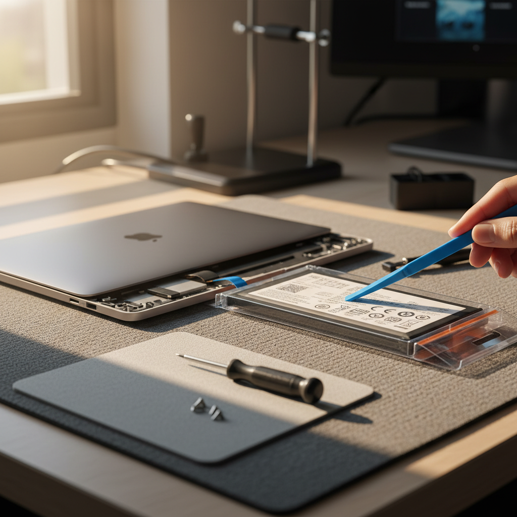 MacBook Pro laptop battery replacement service in Wallsend — Newcastle NSW 2287