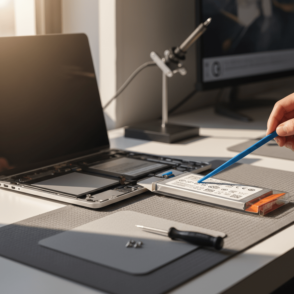 MacBook Pro laptop battery replacement service in Warradale — Adelaide SA 5046