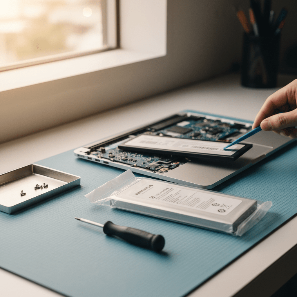 MacBook Pro laptop battery replacement service in West Lakes — Adelaide SA 5021