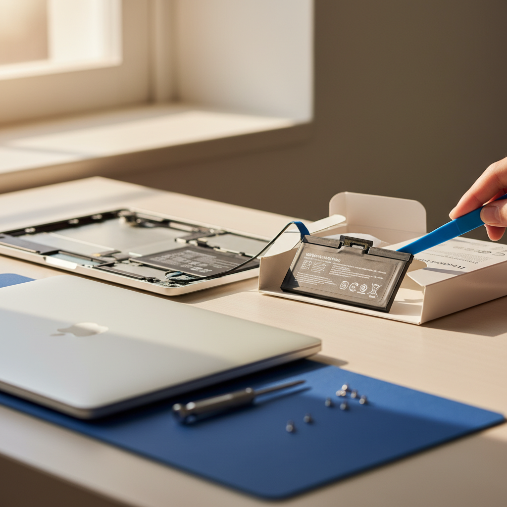 MacBook Pro laptop battery replacement service in Windermere Park — Newcastle NSW 2264