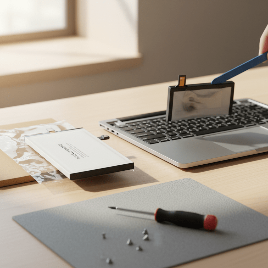 MacBook Air laptop battery replacement service in Woodforde — Adelaide SA 5072