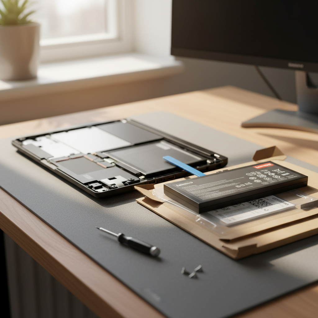 Lenovo ThinkPad laptop battery replacement service in Wybung — Newcastle NSW 2259