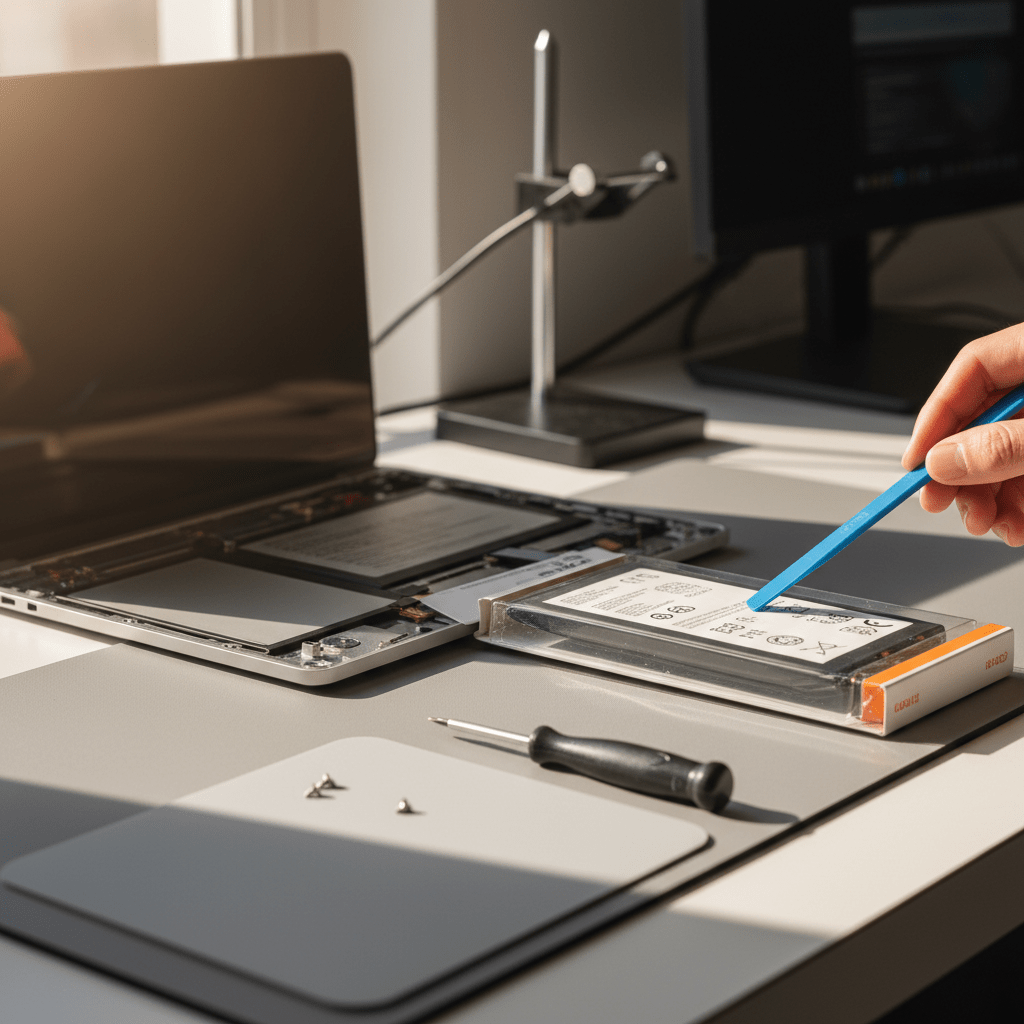 MacBook Pro laptop battery replacement service in Wynn Vale — Adelaide SA 5127