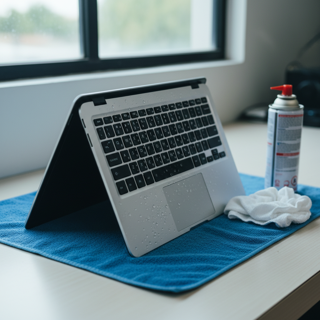 Liquid damage laptop repair in Allandale — Newcastle NSW 2320