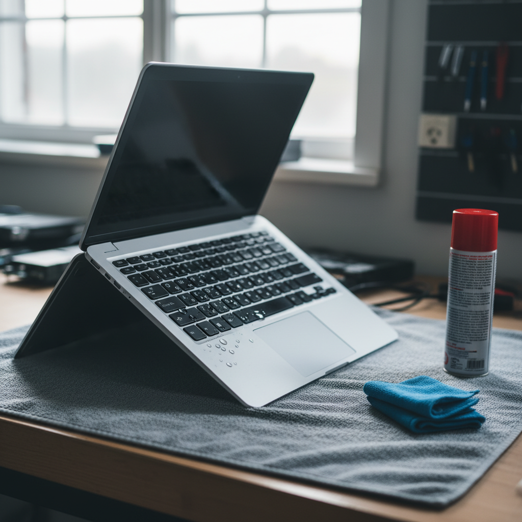Liquid damage laptop repair in Angle Vale — Adelaide SA 5117