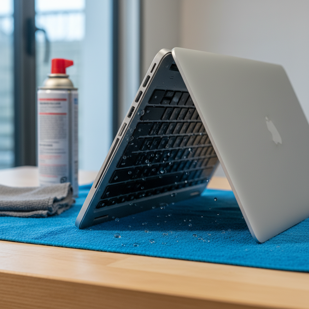 Liquid damage laptop repair in Archer — Darwin NT 0830