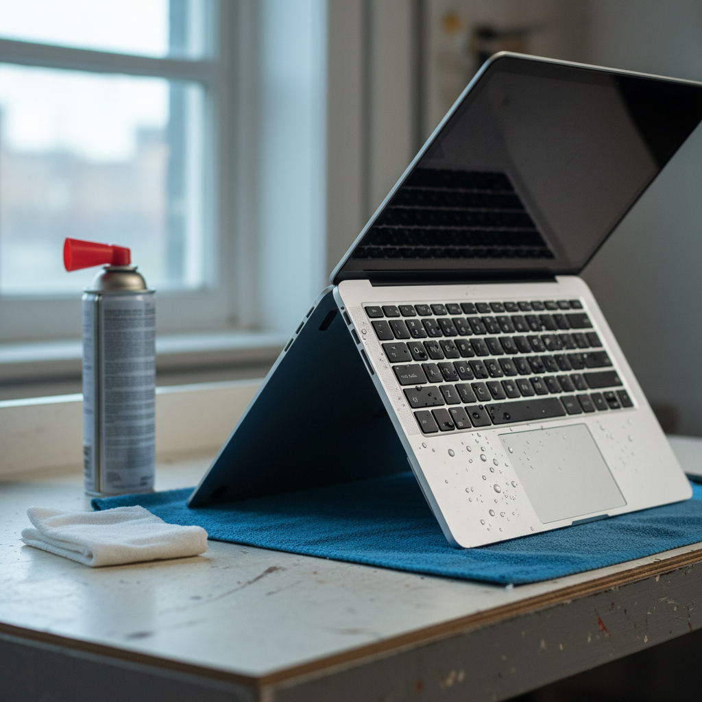 Liquid damage laptop repair in Awaba — Newcastle NSW 2283
