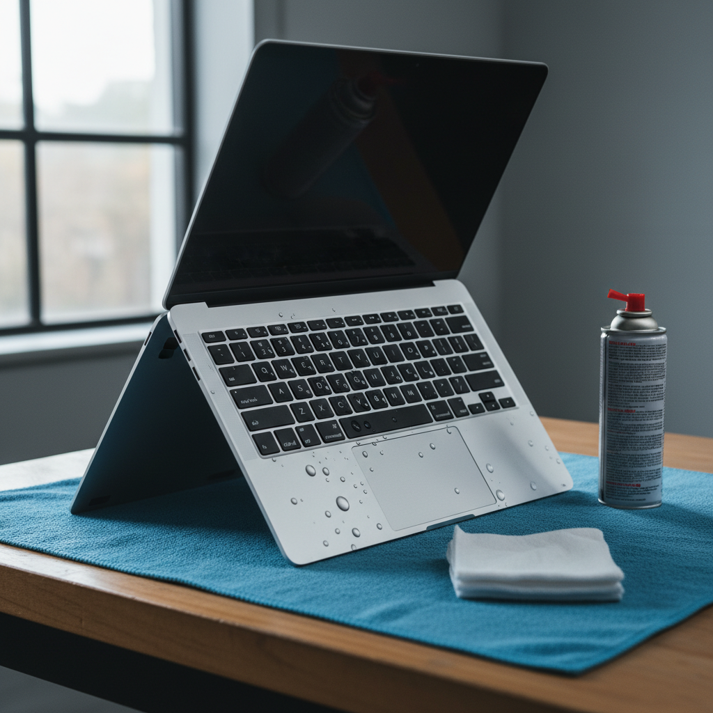 Liquid damage laptop repair in Belmont North — Newcastle NSW 2280