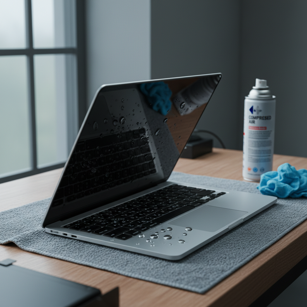 Liquid damage laptop repair in Belmont South — Newcastle NSW 2280