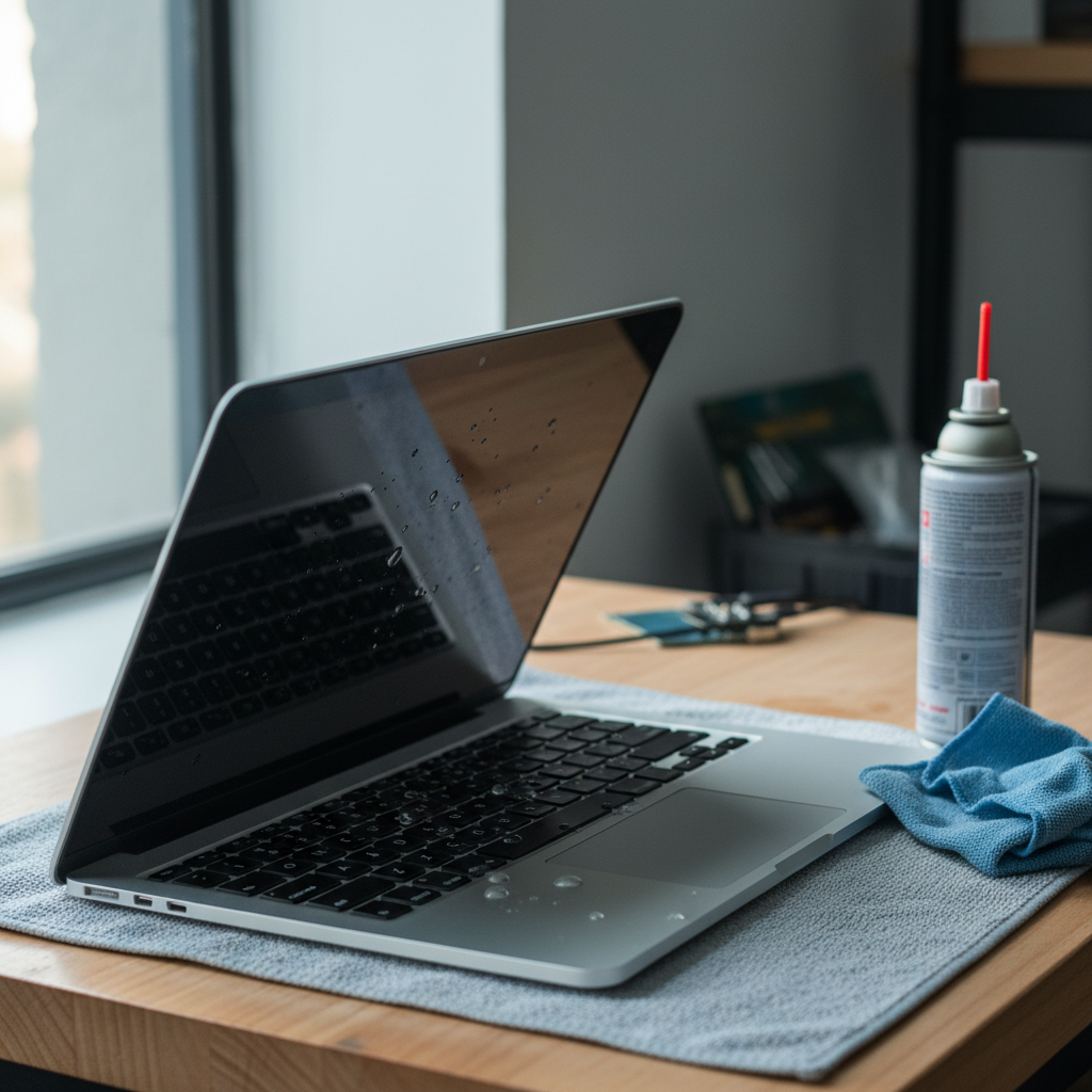 Liquid damage laptop repair in Bennetts Green — Newcastle NSW 2290
