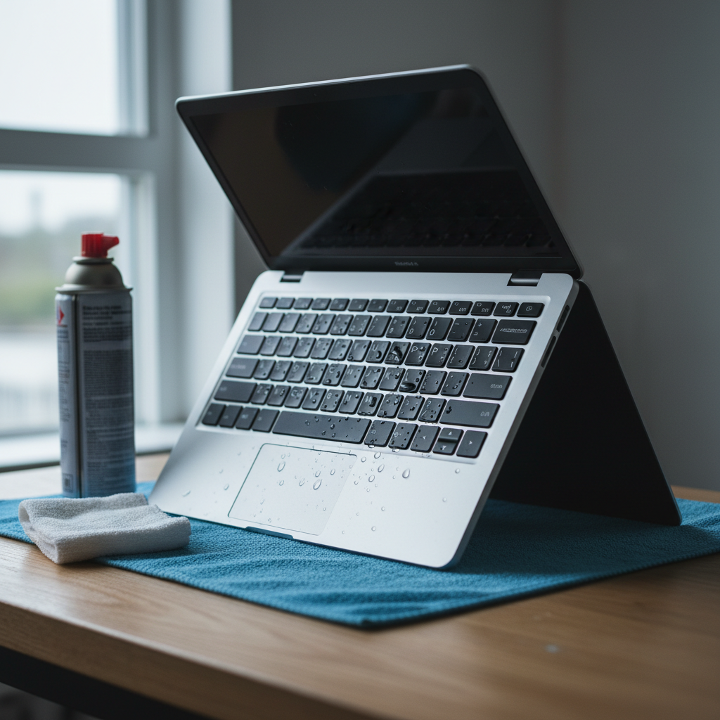 Liquid damage laptop repair in Blackwood — Adelaide SA 5051