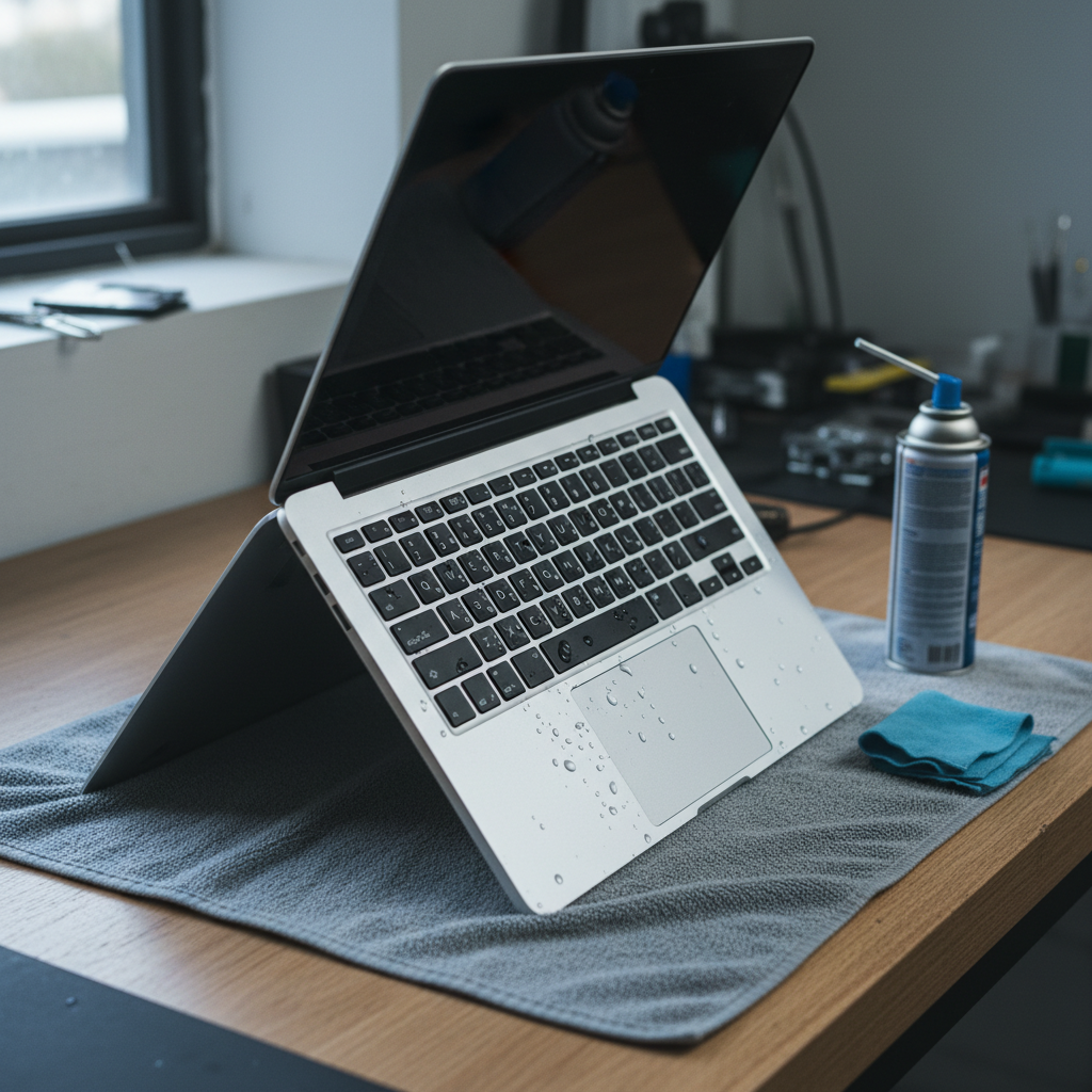 Liquid damage laptop repair in Bolton Point — Newcastle NSW 2283
