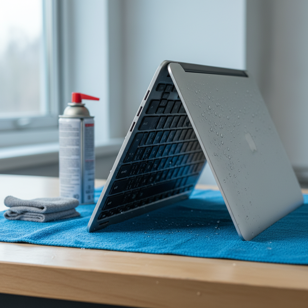 Liquid damage laptop repair in Bradbury — Adelaide SA 5153