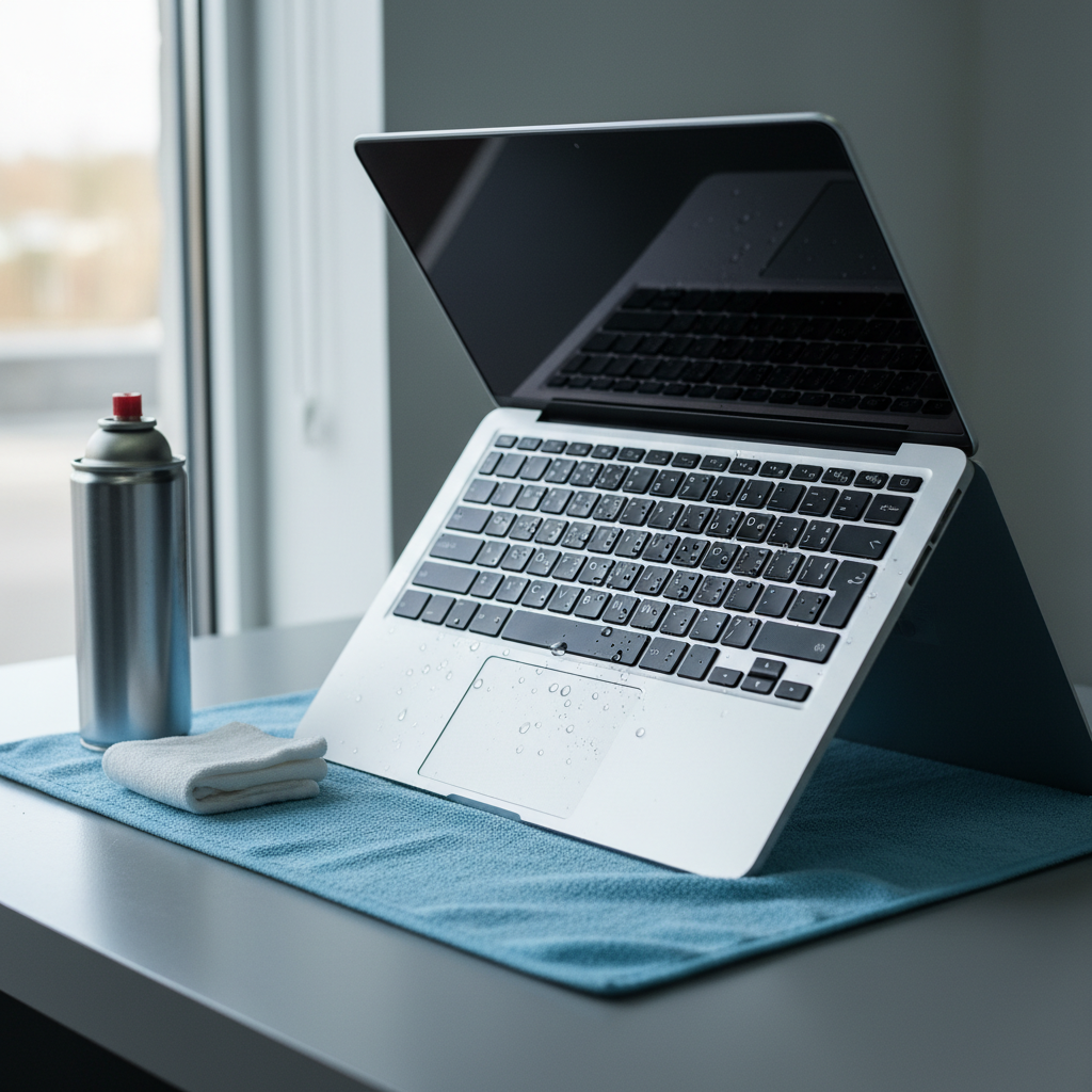 Liquid damage laptop repair in Buchanan — Newcastle NSW 2323