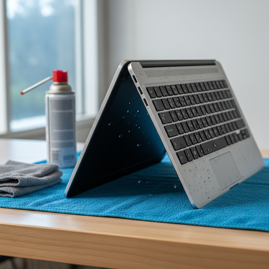 Liquid damage laptop repair in Buttai — Newcastle NSW 2323