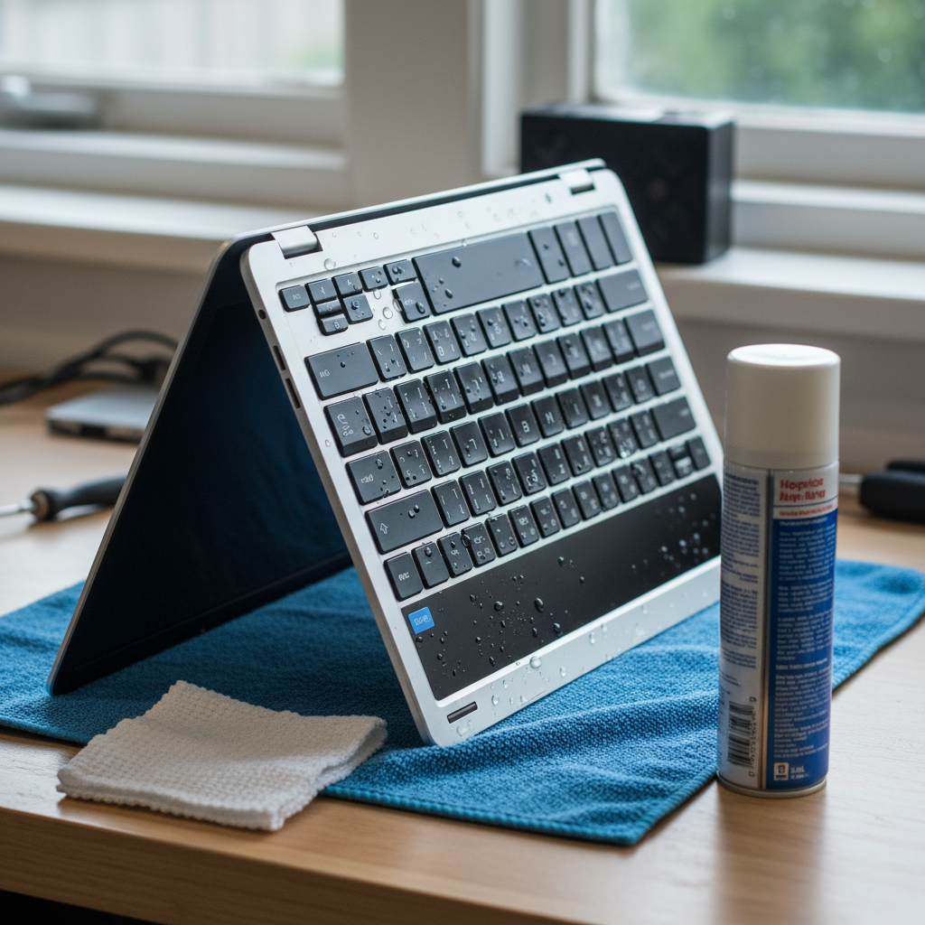 Liquid damage laptop repair in Callaghan — Newcastle NSW 2308