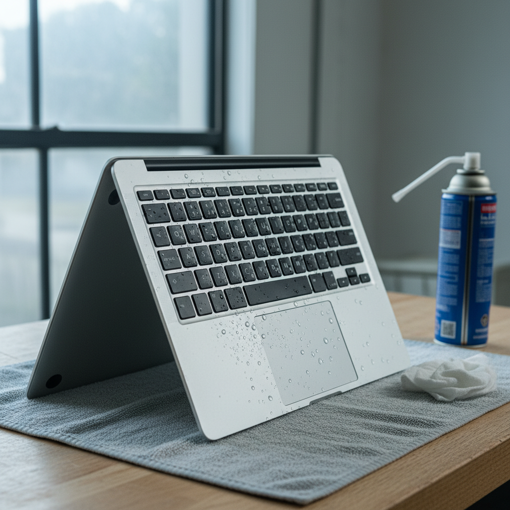 Liquid damage laptop repair in Campvale — Newcastle NSW 2318