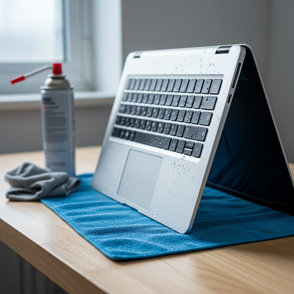 Liquid damage laptop repair in Castambul — Adelaide SA 5076