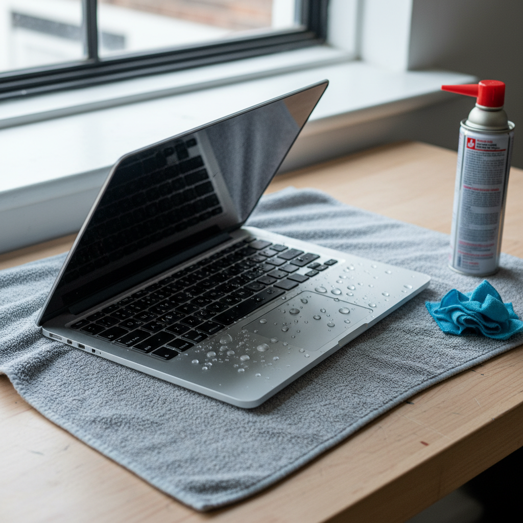 Liquid damage laptop repair in Chapel Hill — Adelaide SA 5153