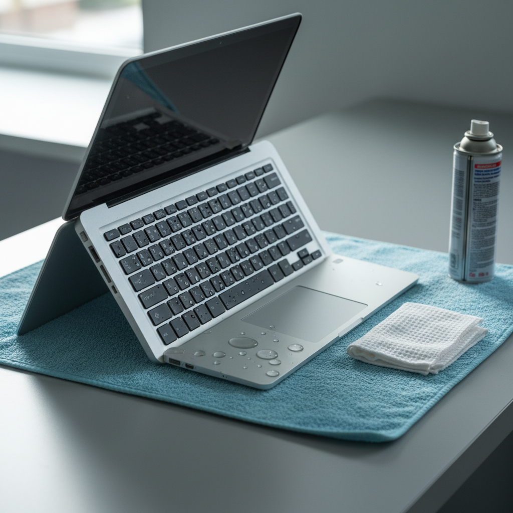 Liquid damage laptop repair in Cherry Gardens — Adelaide SA 5157
