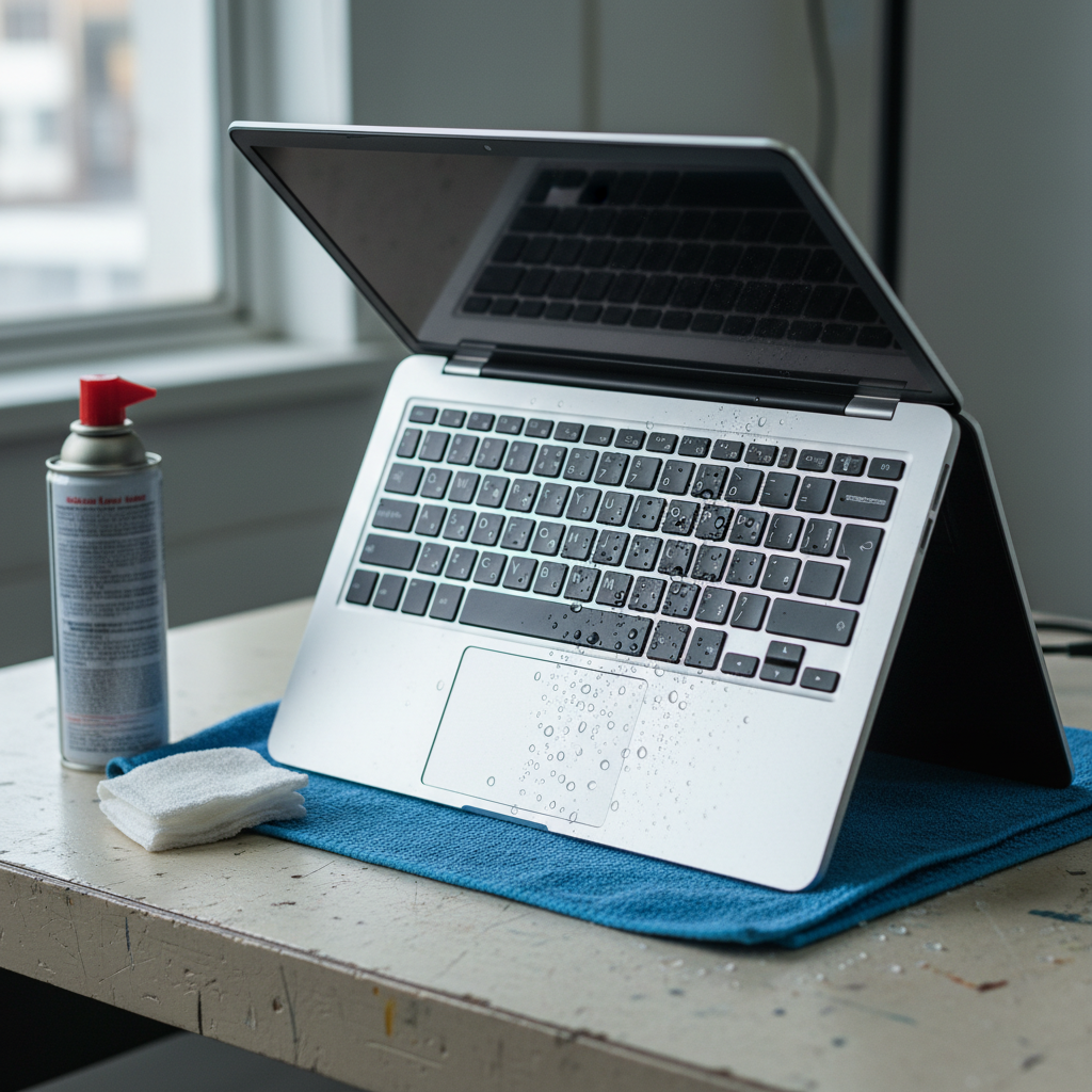 Liquid damage laptop repair in Clarence Park — Adelaide SA 5034
