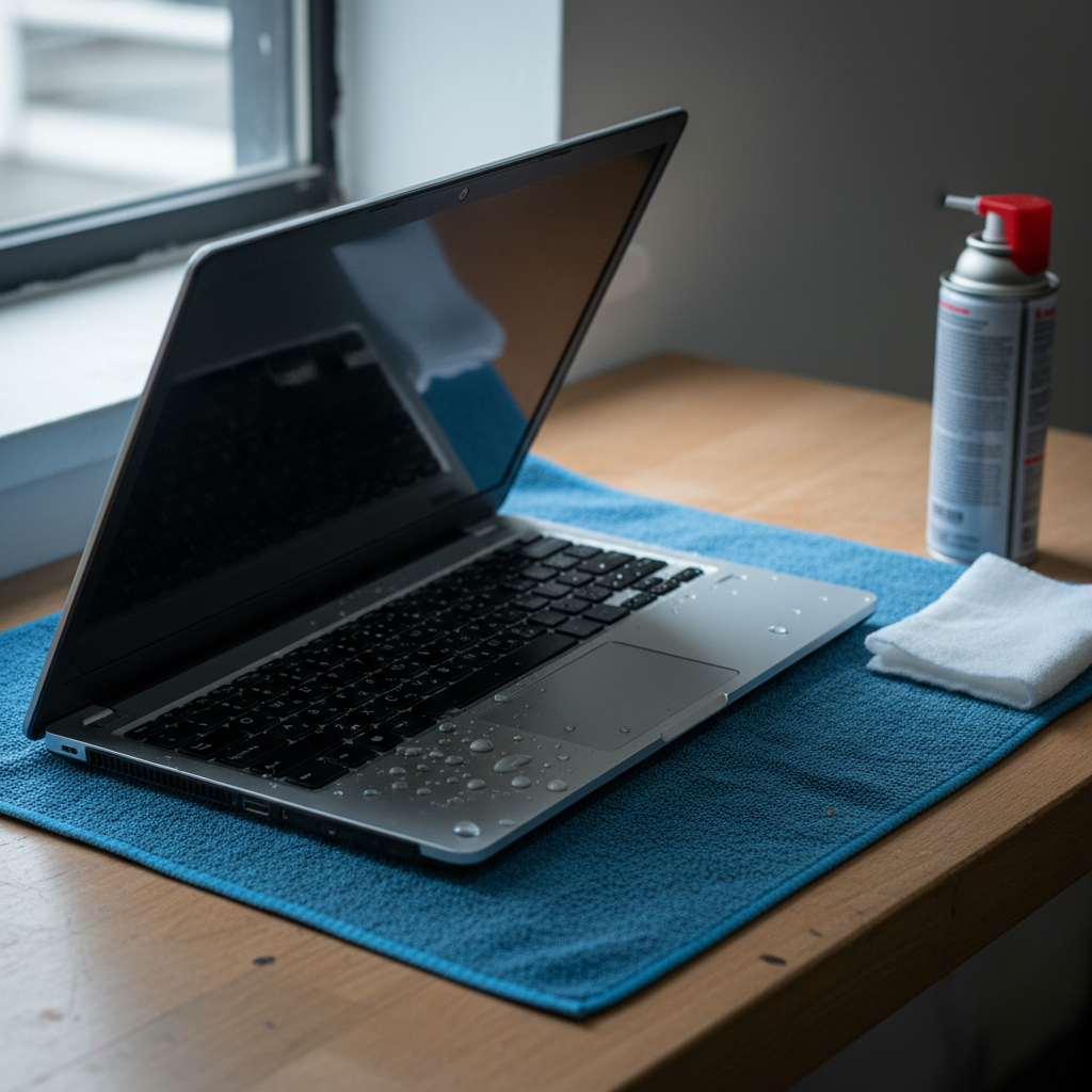 Liquid damage laptop repair in Cooks Hill — Newcastle NSW 2300