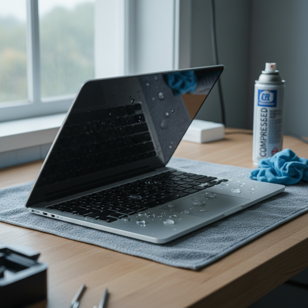 Liquid damage laptop repair in Cumberland Park — Adelaide SA 5041