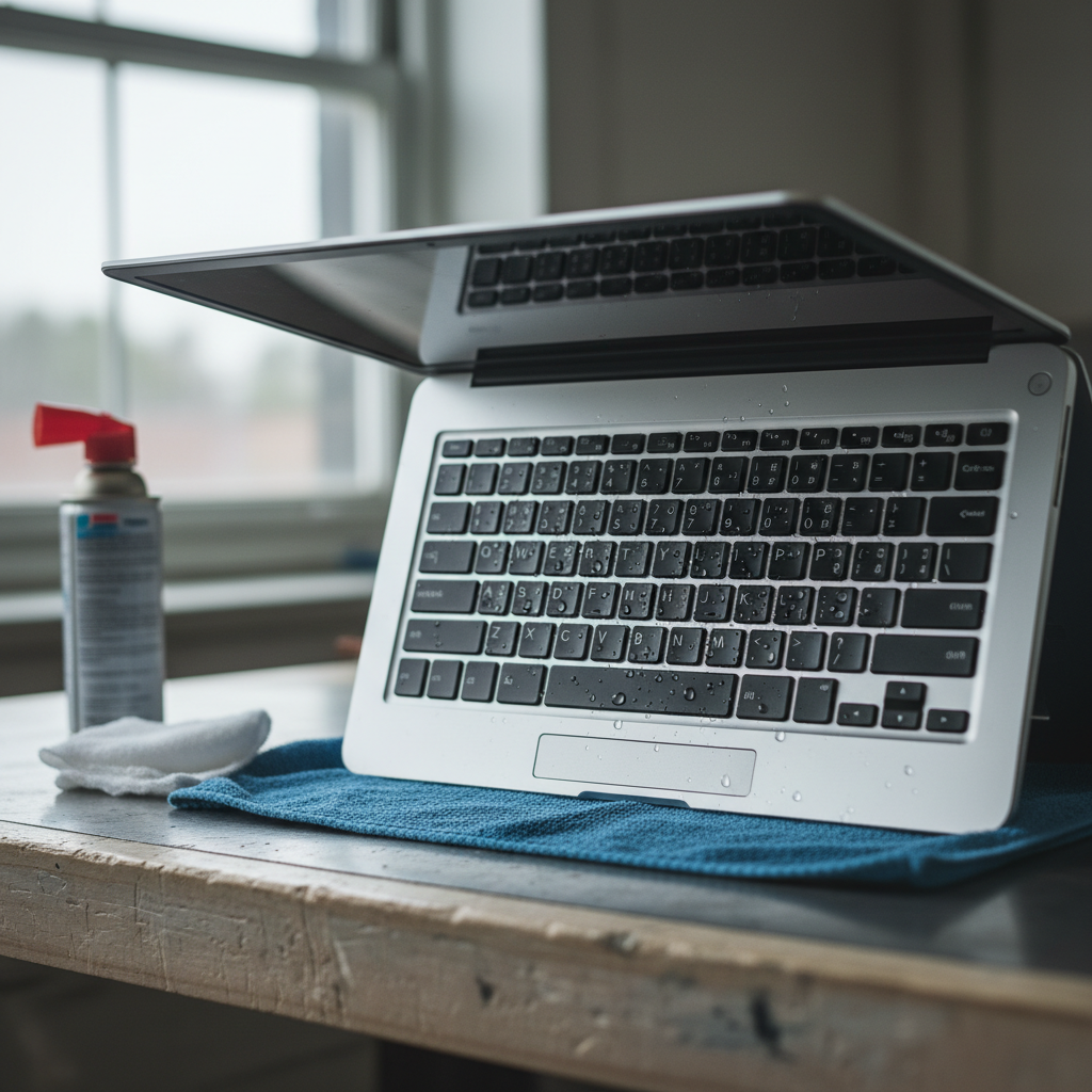Liquid damage laptop repair in Duckenfield — Newcastle NSW 2321