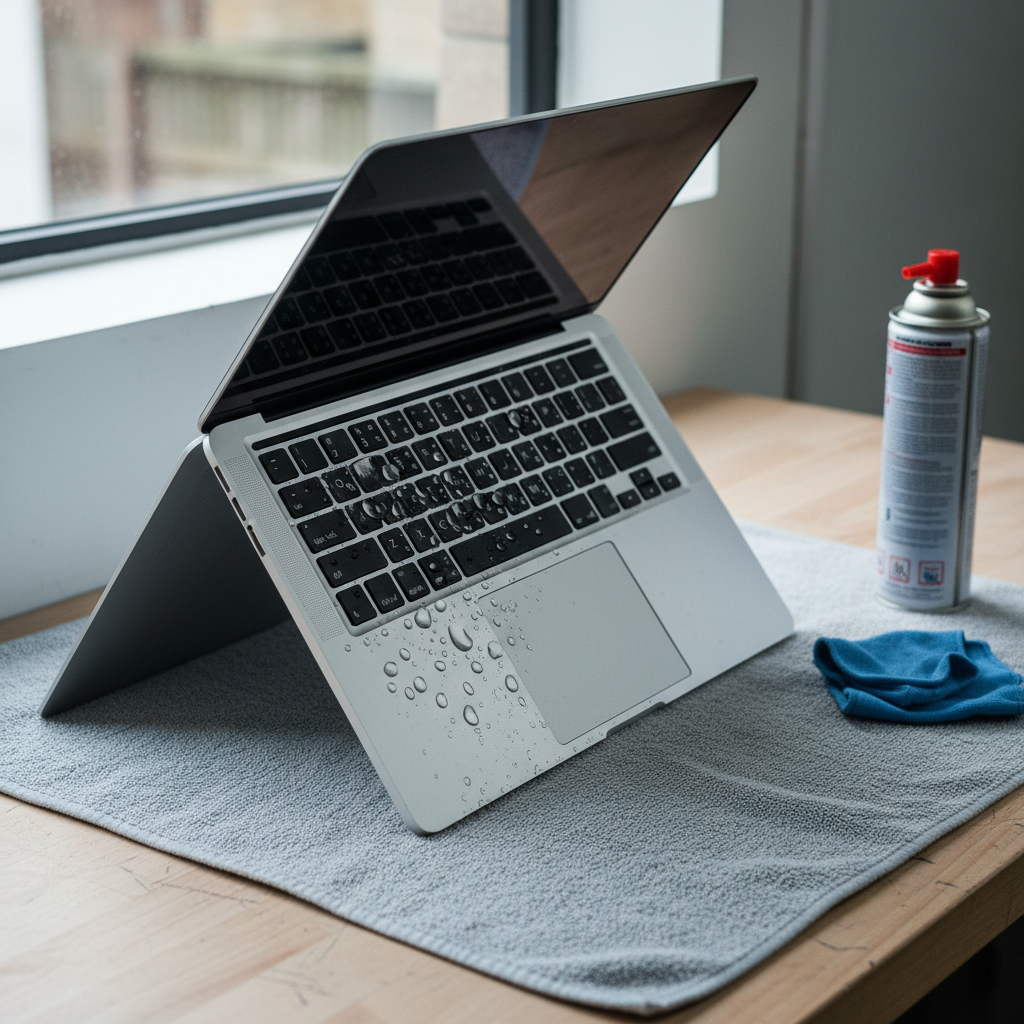 Liquid damage laptop repair in Duns Creek — Newcastle NSW 2321