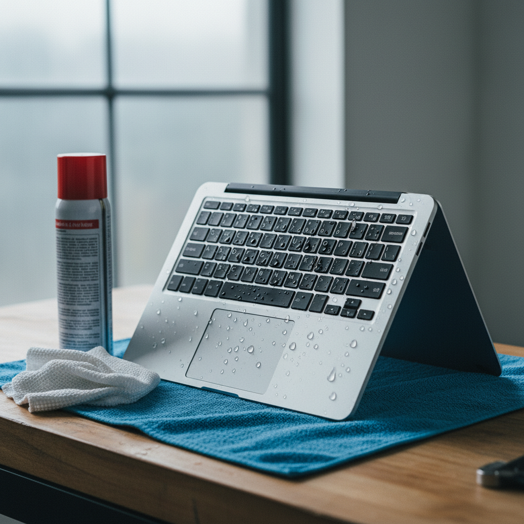 Liquid damage laptop repair in East Branxton — Newcastle NSW 2335