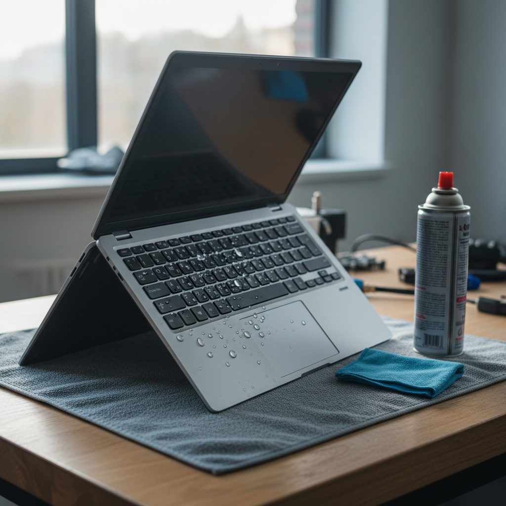 Liquid damage laptop repair in Eden Hills — Adelaide SA 5050
