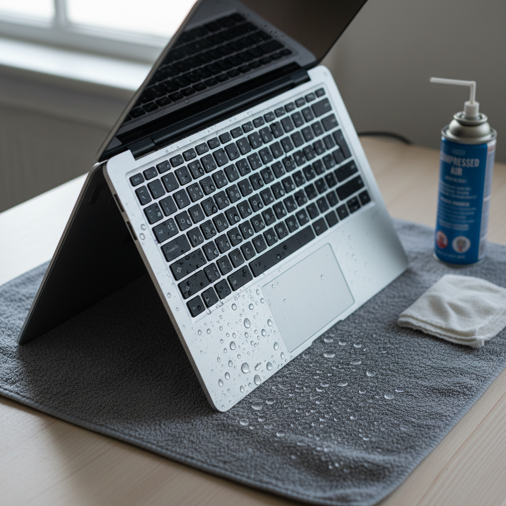 Liquid damage laptop repair in Evandale — Adelaide SA 5069