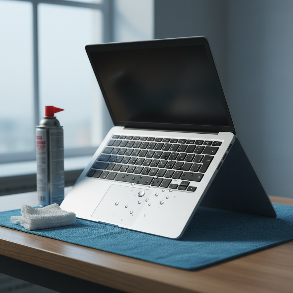 Liquid damage laptop repair in Fairview Park — Adelaide SA 5126