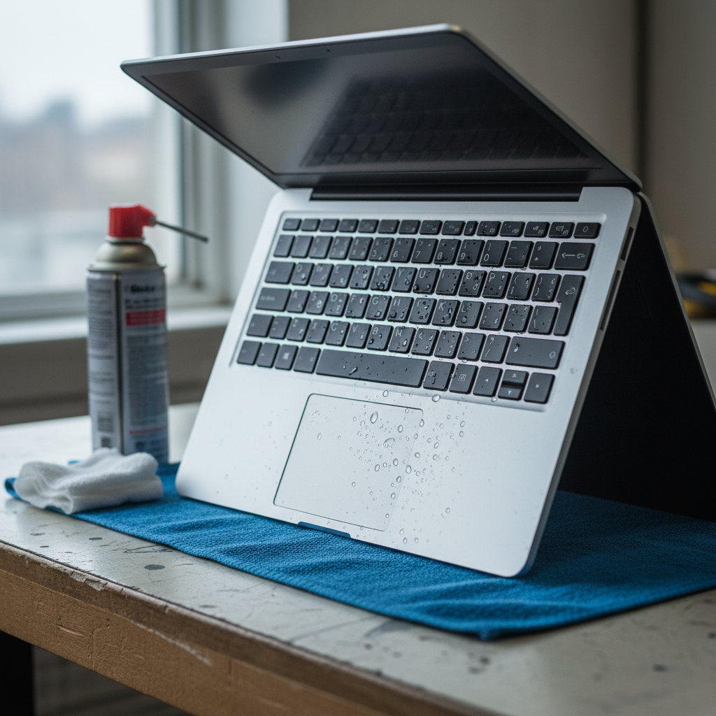 Liquid damage laptop repair in Fassifern — Newcastle NSW 2283
