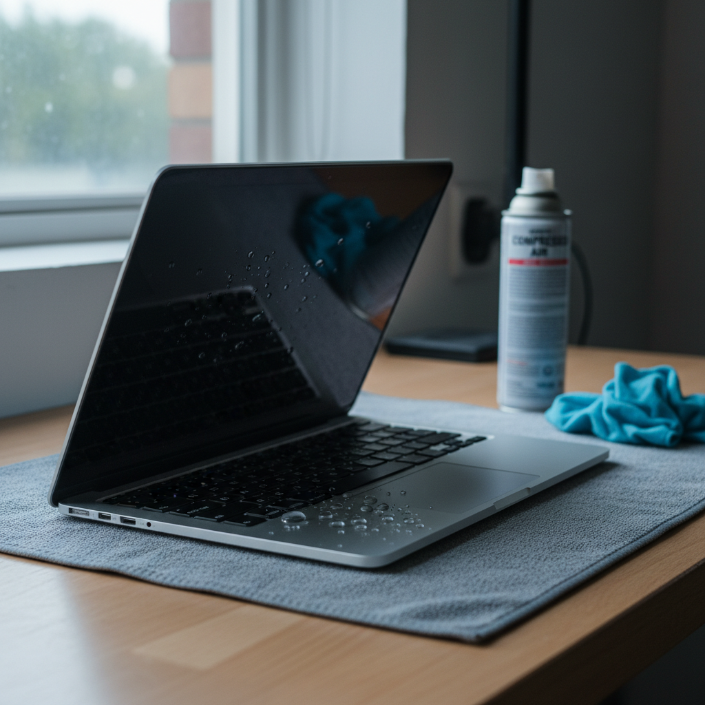 Liquid damage laptop repair in Felixstow — Adelaide SA 5070