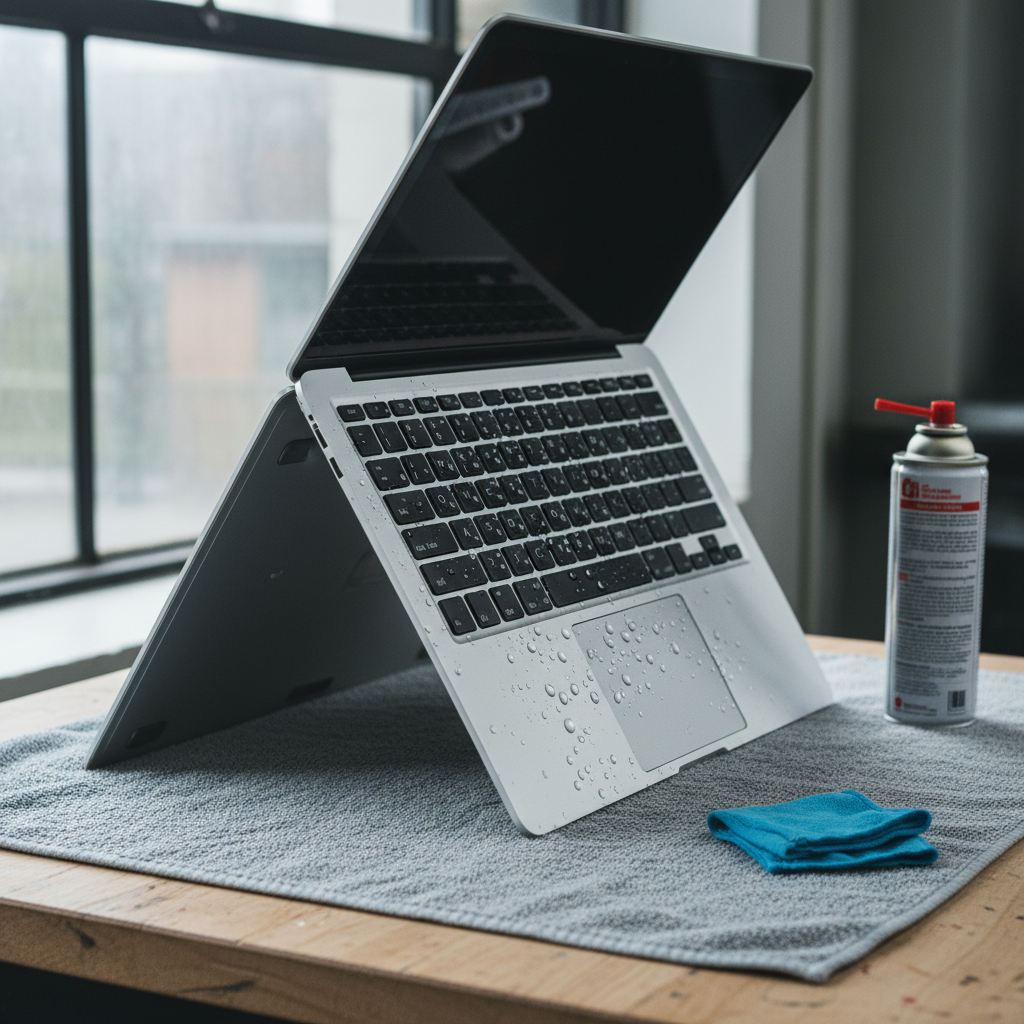 Liquid damage laptop repair in Fern Bay — Newcastle NSW 2295