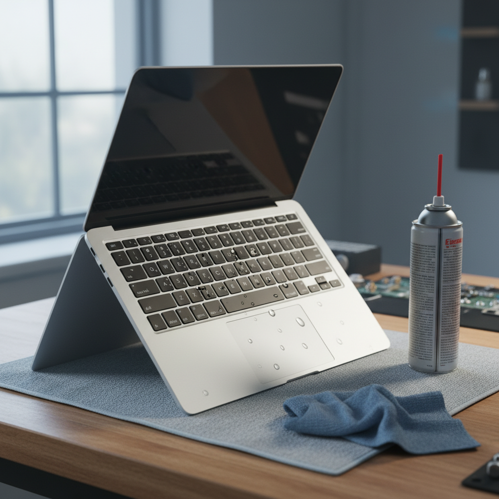 Liquid damage laptop repair in Fitzroy — Melbourne SA 5082